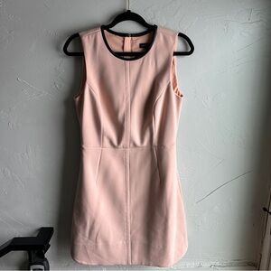 Banana Republic Light Pink Sheath Dress with Pockets Size 8